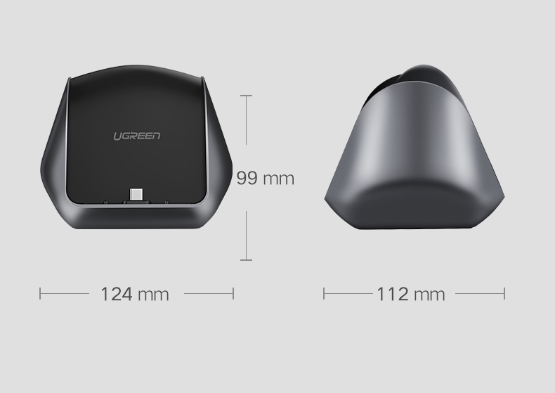 绿联华为P20投屏助手，手机投屏Type-C扩展坞