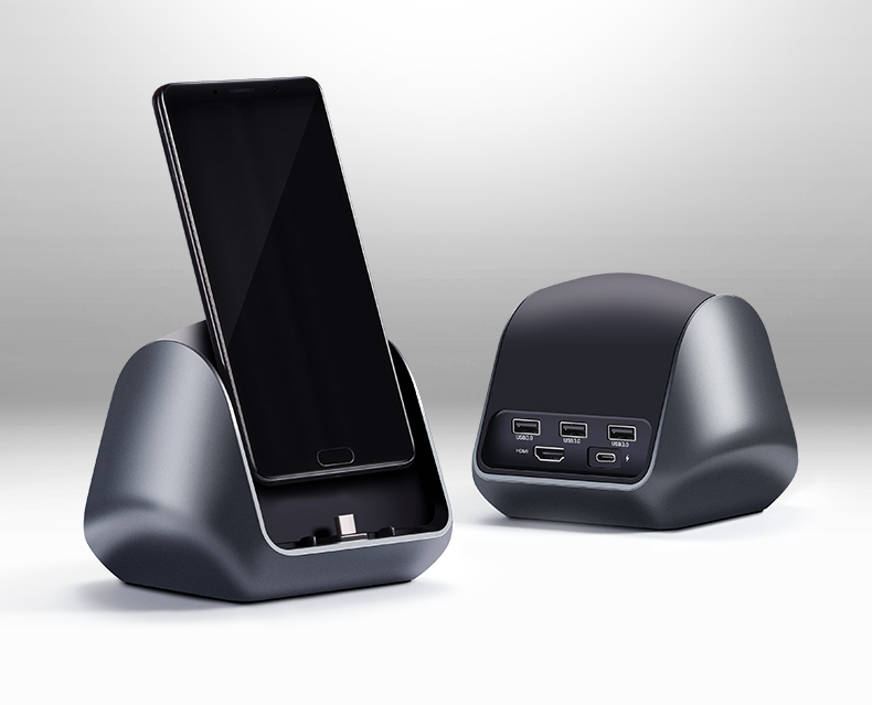 绿联华为P20投屏助手，手机投屏Type-C扩展坞